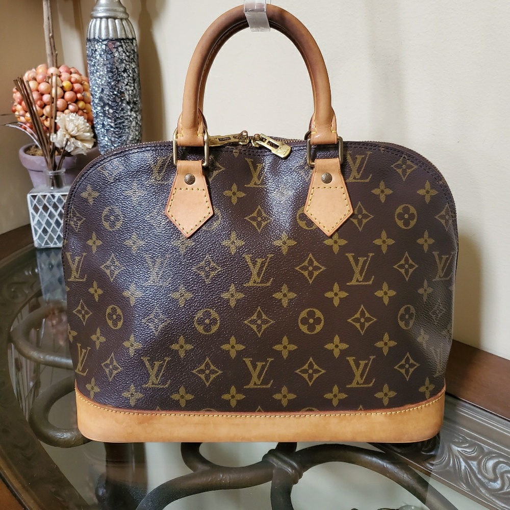 Louis Vuitton Brown Monogram Satchel - Picture 2 of 11